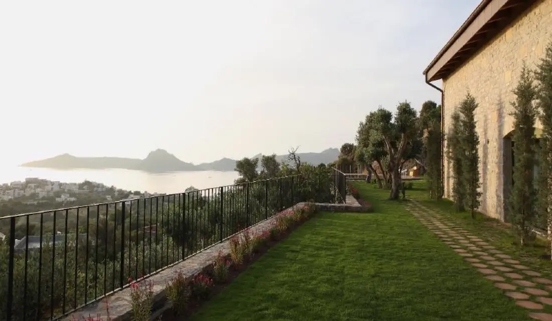 Landscaped garden